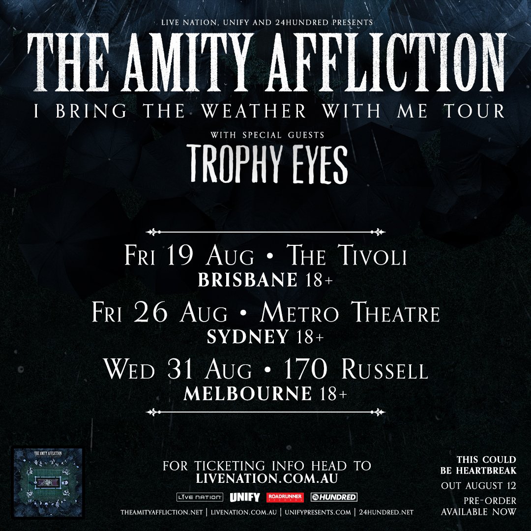 The Amity Affliction tweet media