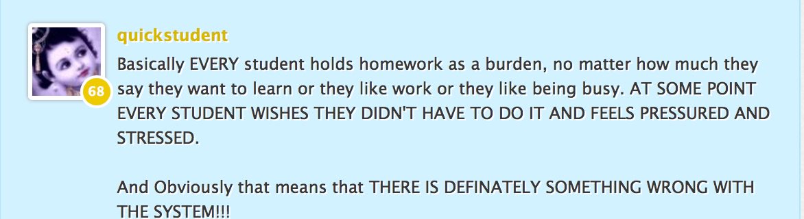 OpenStudy's tweet image. Homework a burden for you too?