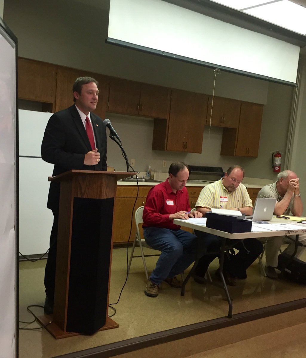 Good visit with the Benton County GOP tonight! <a href="/bcgop1/">Benton County GOP</a> #arleg #arpx