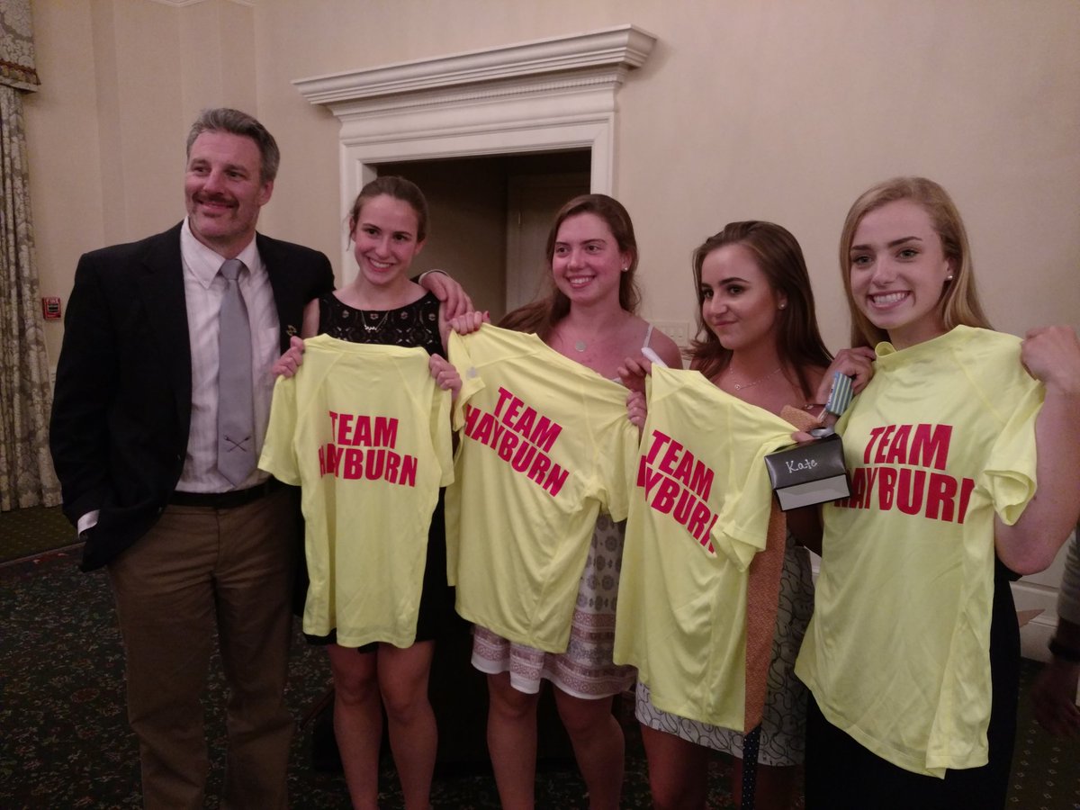 Congratulations on a great year Stoga crew! #banquet #covetedTshirt #teamHayburn