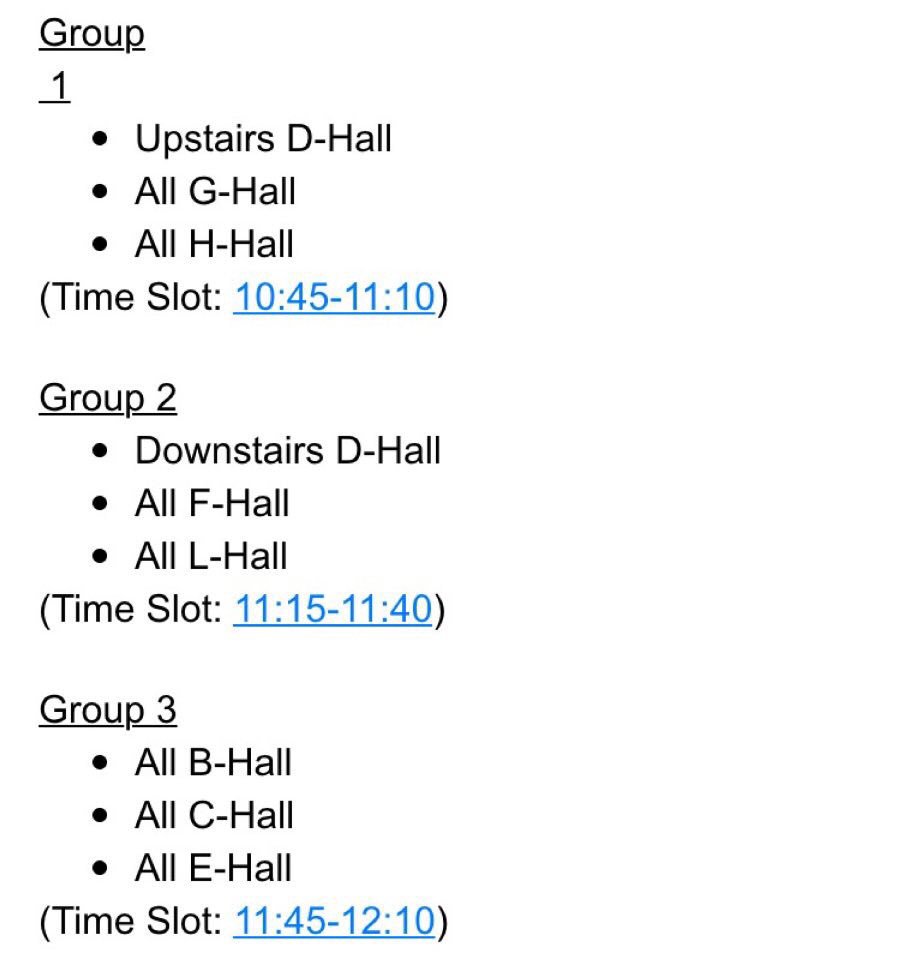 WakelandYBK's tweet photo. #10700Legacy #Top10 (4) Dismissal for pickup is by hallway. Here is a list of dismissal groups and times. https://t.co/JjIk9IbMdu