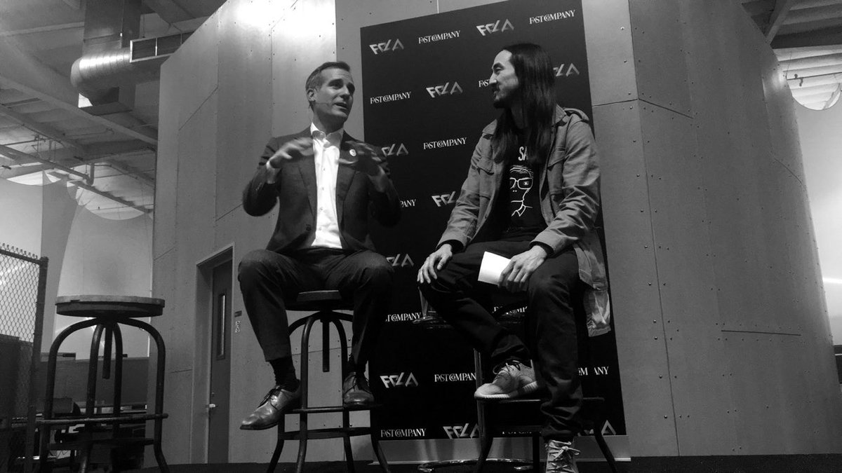 CULTURE X LOS ANGELES X ERIC GARCETTI @FastCompany @MayorOfLA https://t.co/v3BPf2OvHD