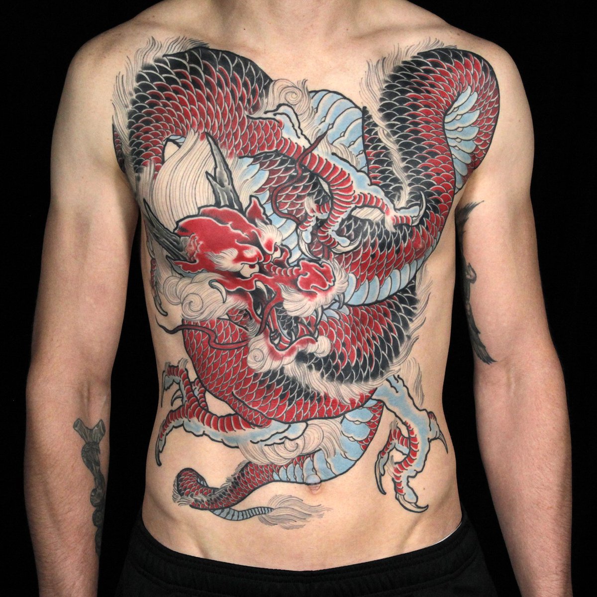 inkmaster's tweet photo. Last chance! Use #InkChristian, #InkAnthony or #InkCleen to vote for the best chest piece. https://t.co/78hTdh5hTg