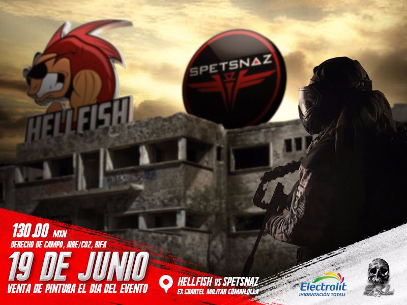 HELLFISH20's tweet photo. #hidratalavida , Gracias a @Electrolit  por el apoyo al equipo ! https://t.co/zrZRnRB4EL