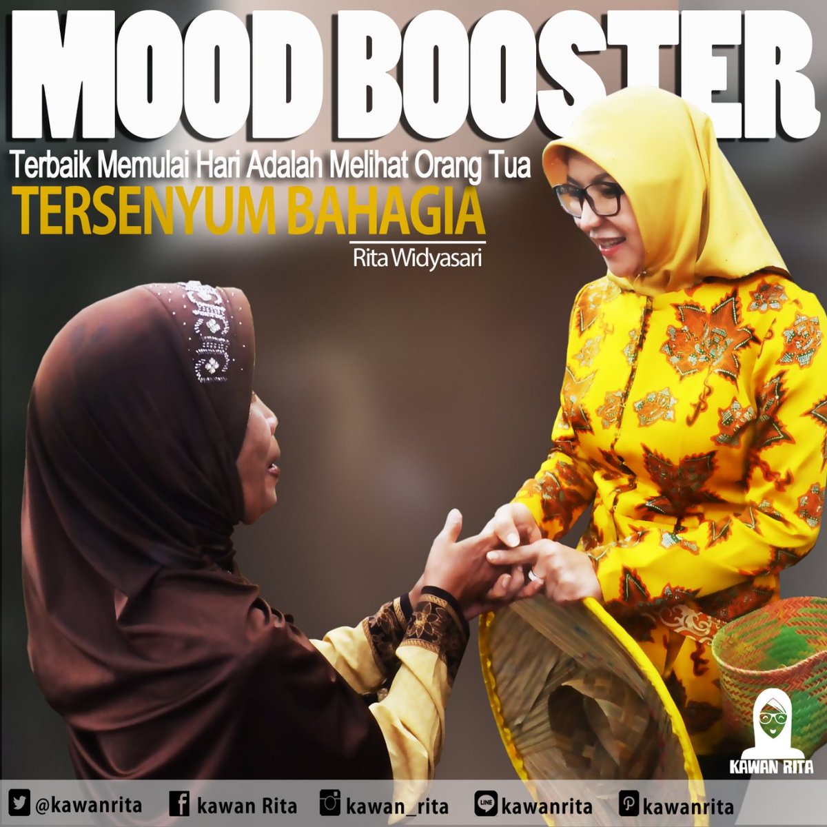 via <a href="/kawanrita/">kawanrita</a> || <a href="/ritawow_1973/">Rita Widyasari</a>  Sayangi dan cintai orang tuamu 
#ritawidyasari
#kawanrita