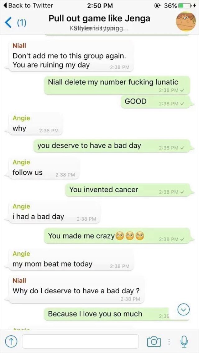 why do they still called themselves a fan #RespectNiall