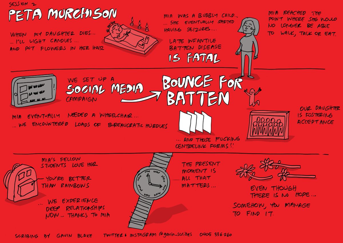 gavin_scribes's tweet photo. When a story moves you so much it stops you in your tracks @PetaElizabeth @tedxsydney #TEDxSydney https://t.co/YCIMd2hmgo