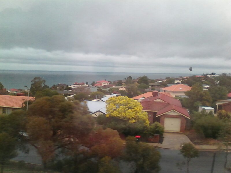 Tiger181192's tweet photo. What the weather looks like from up here #wetandcoldday https://t.co/T1KgdPfUe0