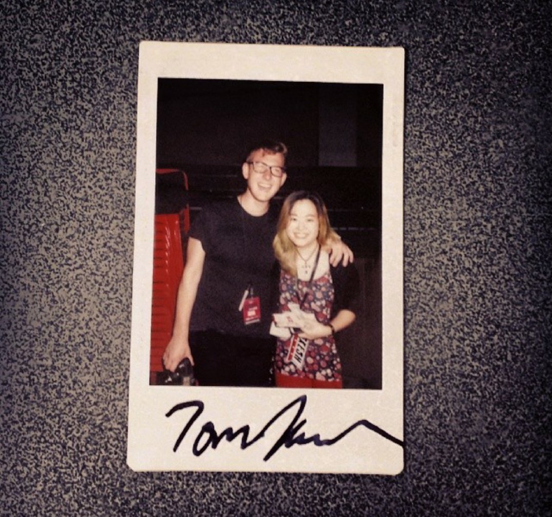 ATS2087CHEW's tweet photo. Met @thomasfalcone at a concert he woked at. Amazingly adorable and takes great concert photos. Check out his stuff! https://t.co/JAPK1emv9b