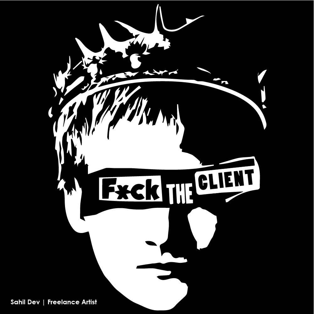 DesignerBanda's tweet image. Fuck the client. #designer #designerproblem #artistvsclient #designerlife