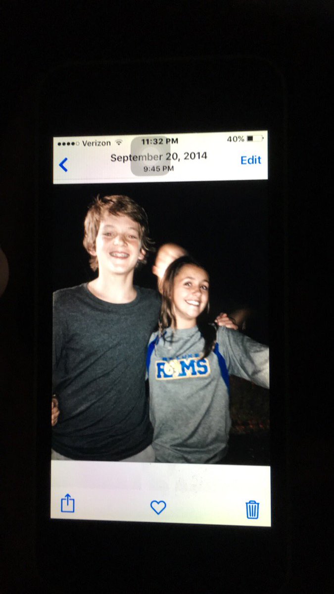 cocobloom_'s tweet photo. Featuring max lookin like a baby in his braces. Hbd 😂😂😍😍 @m_schrage14 https://t.co/lZBjPJqfXS