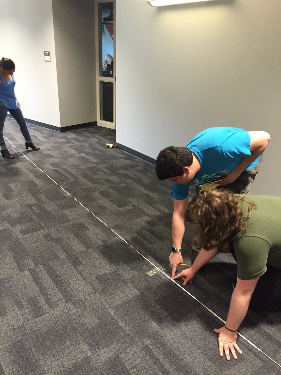 ProfBrehm's tweet image. LOVE my job. Doing some statistical testing with paper airplanes made of different paper #MathX #useyourmath