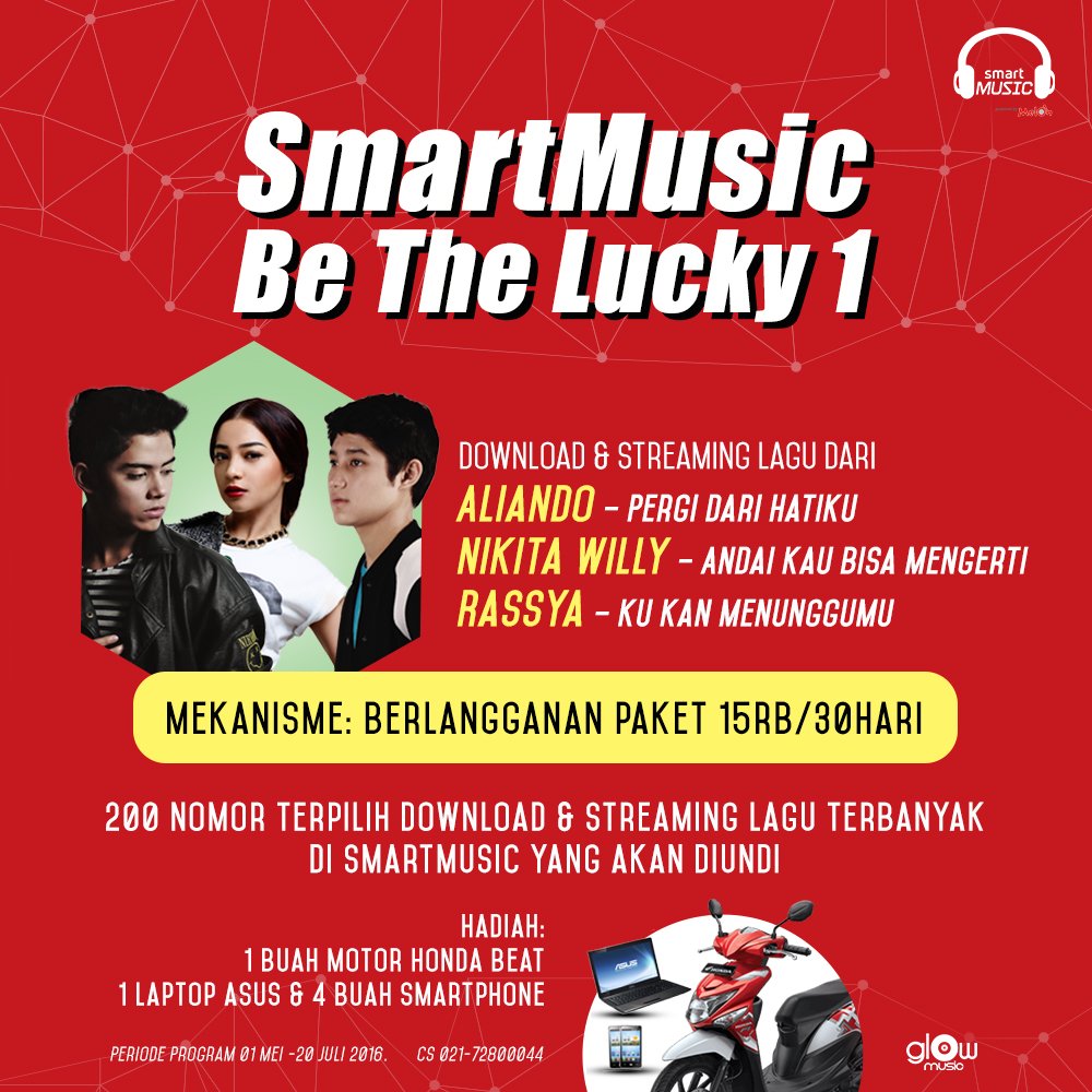 aly_thefreaks's tweet photo. Mau Motor. Laptop/Smartphone yuk download&amp;streaming lgu dr @alysyarief @nikitawilly_24 @TRP_Rassya di @SFSmartMusic https://t.co/TjJmV97BtO