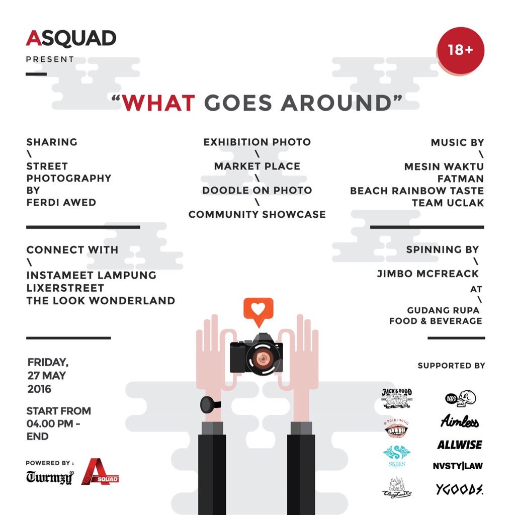 #wga #thisismygoahead #asquad #lampunggeh jumat 27/5/16 jam 4 sore |cc: <a href="/kelilinglampung/">Keliling Lampung</a> <a href="/ruangrenjana/">ruangrenjana</a> @Jr_DreadLock