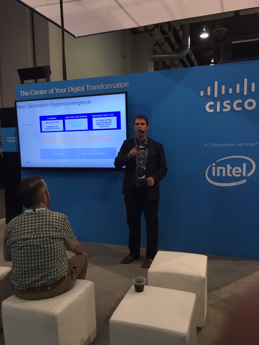 pteel's tweet image. Cisco's Jeff MacTavish on #HyperFlex come to the breakout tomorrow @CitrixSynergy