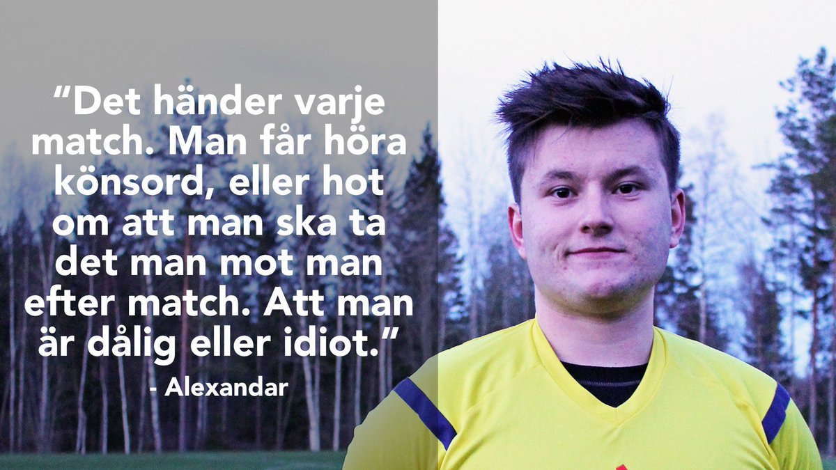 P4Kalmar's tweet image. Hat och hot vardag för unga domare t.sr.se/1YXI1XM