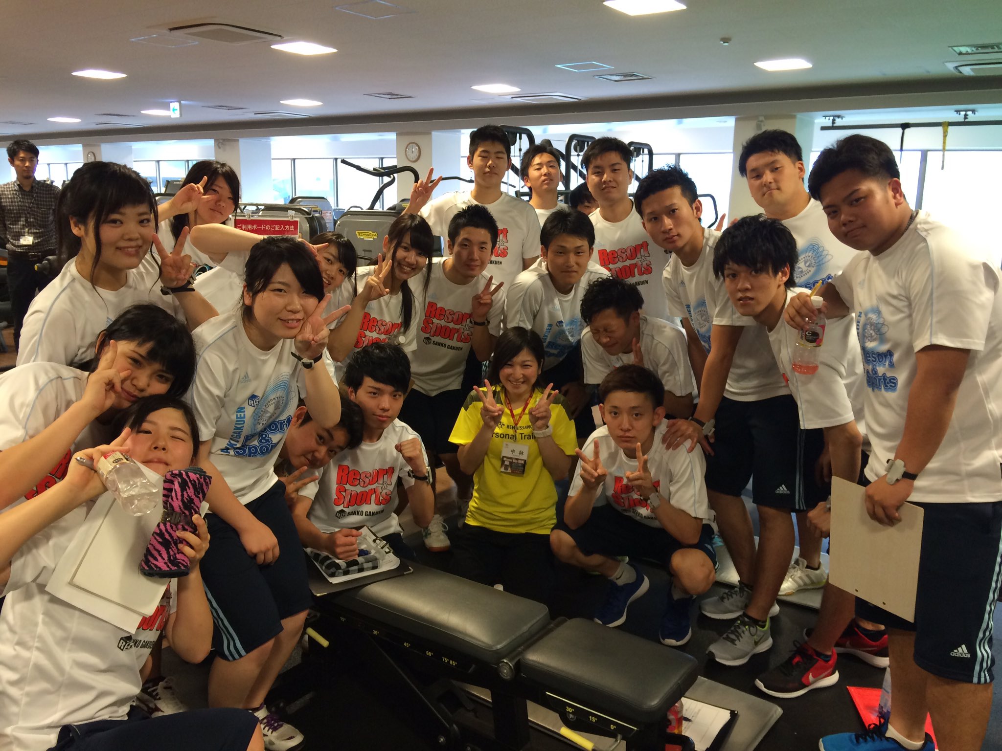 公式 広島リゾート スポーツ専門学校 1年生は今日スポーツクラブルネサンスボールパーク店にて体験会を行いました 学校では学べないことなど貴重な体験をさせてもらいました T Co 5r54ttbi1l リゾスポ ルネサンス