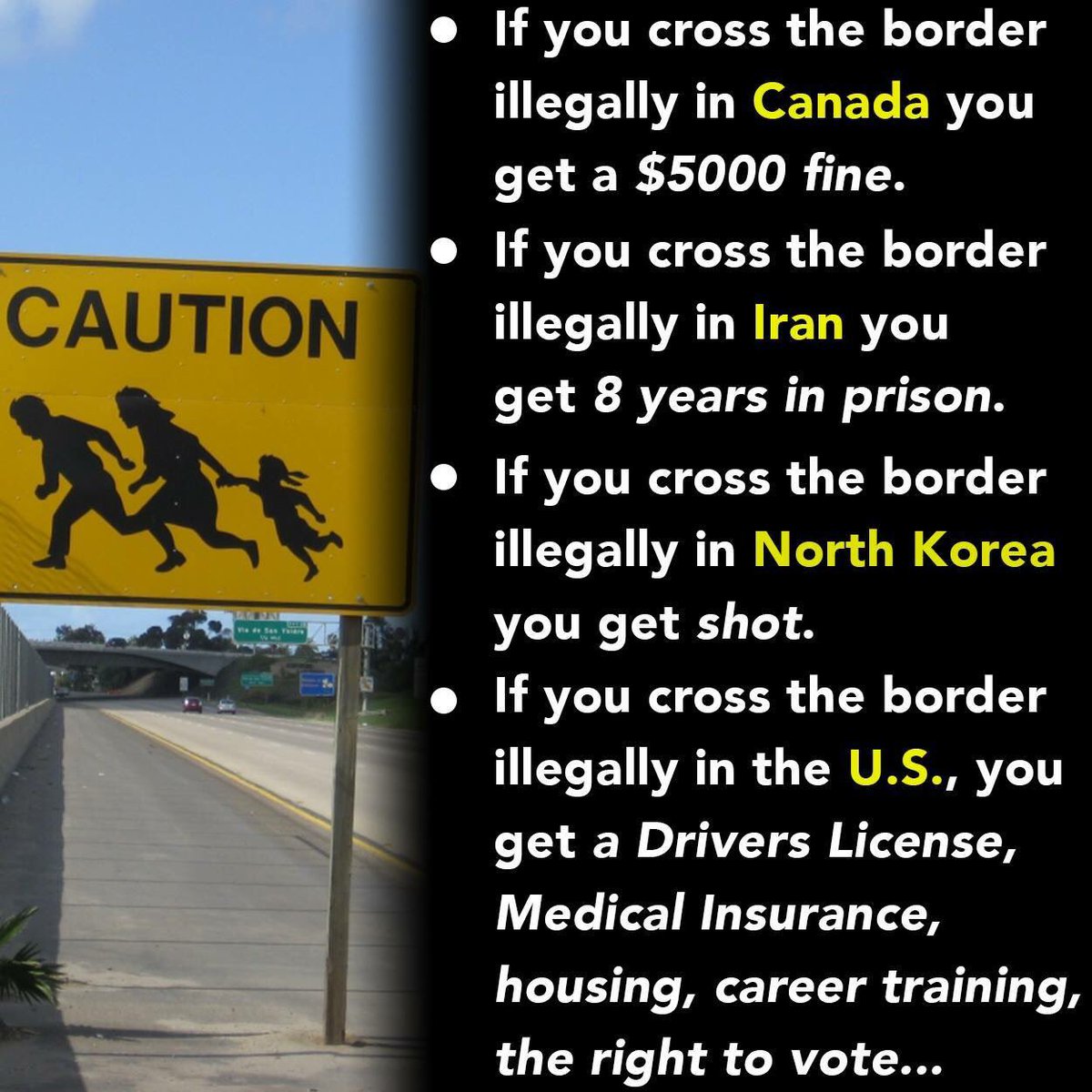 Why do Dems have a problem understanding that w/out borders U don't have a sovereign state? #tcot #ccot #gop #maga
