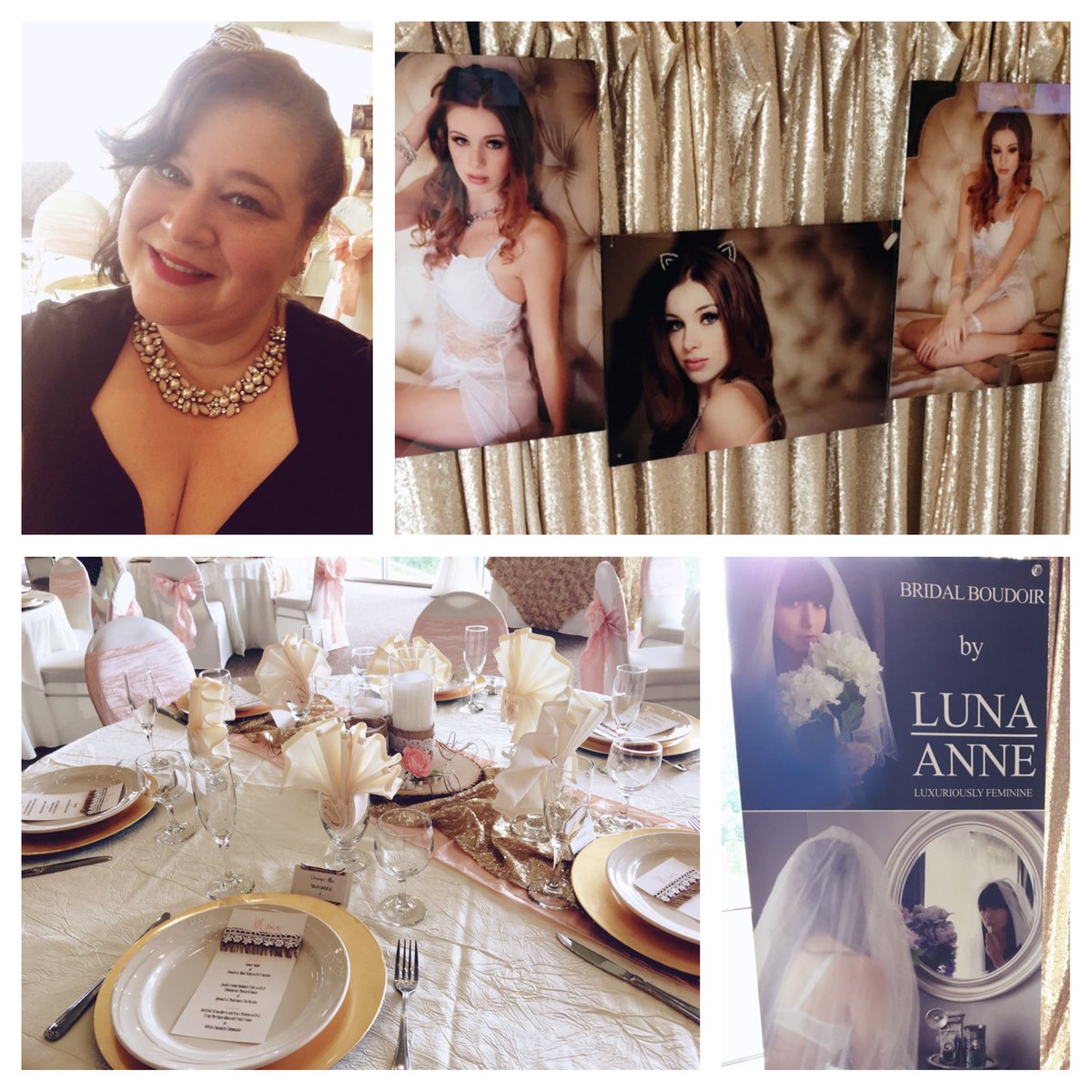 CheeseismyBF's tweet photo. #weddingshow was a success! #boudoir https://t.co/byZTZ9wj5v