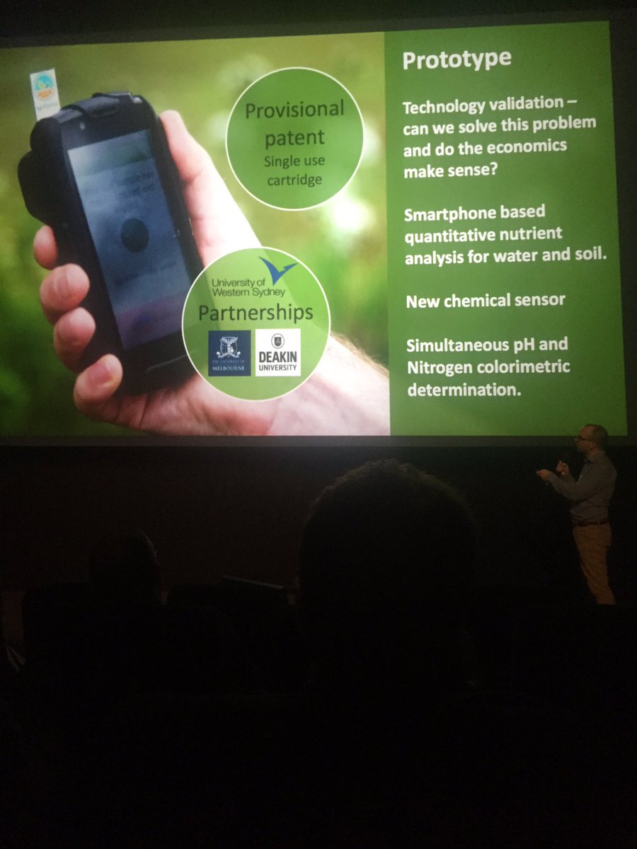 Chris_Titley's tweet photo. Pitch number 5 @RiverCityLabs #riverpitch @agAlytics "simple,robust and low cost" https://t.co/dOl6iEaPkL