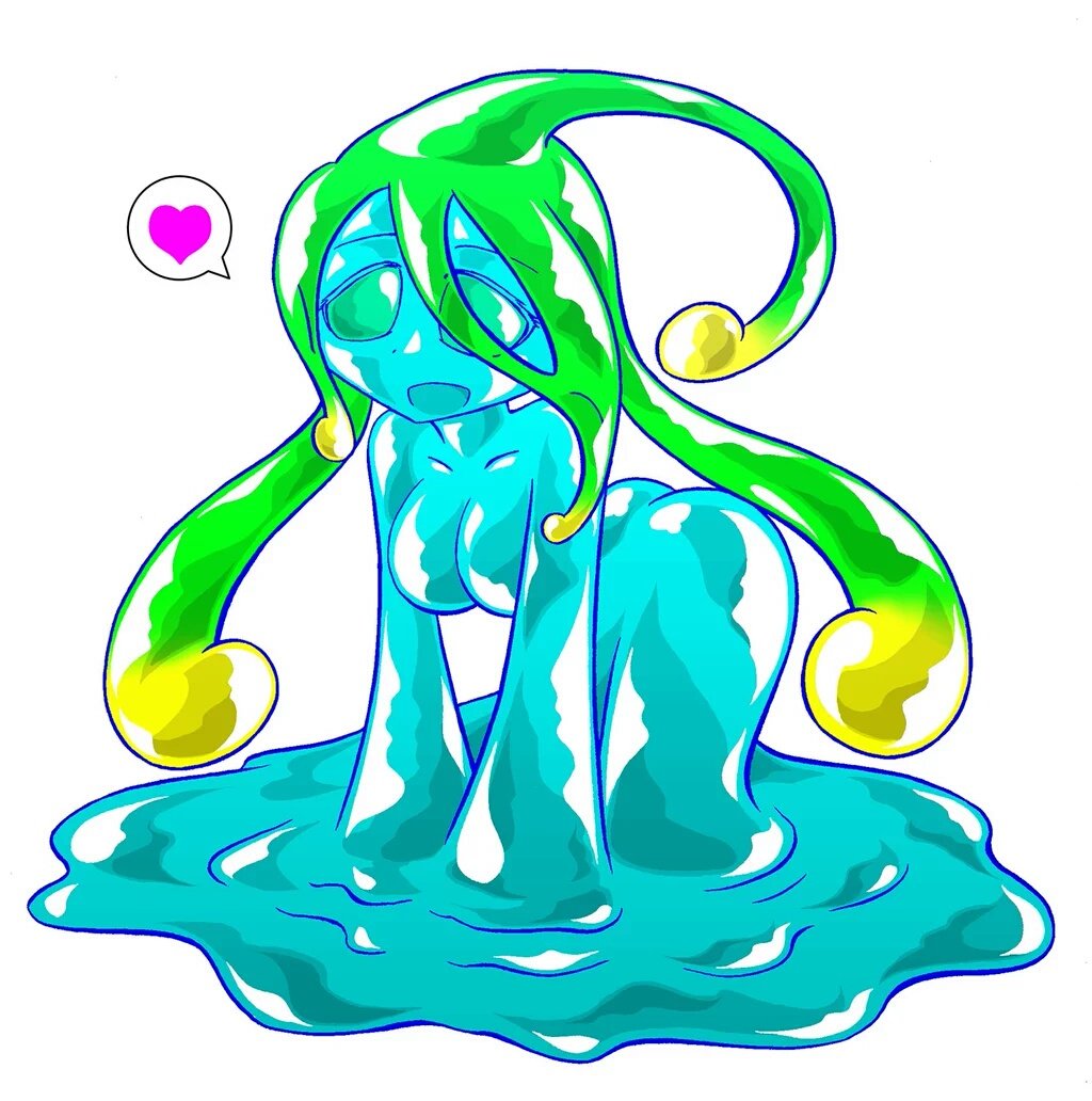 Аниме Slime girl