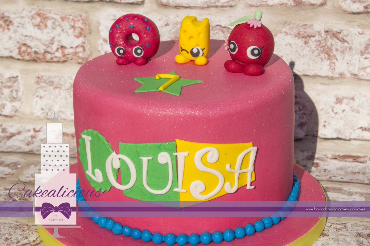Cakealicious Cakes On Twitter Shopkins Cake For A Sweet 7 Year Old Girl X