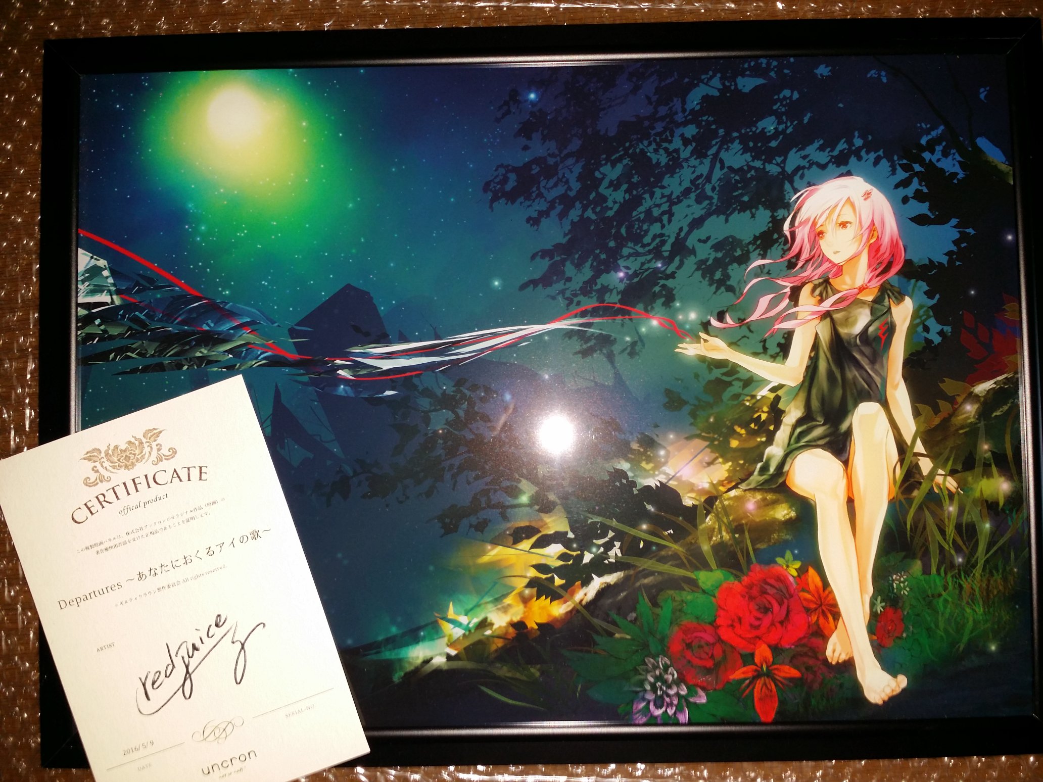 redjuice 楪いのり INORI展 複製原画 アクリルパネル Amazon.co.jp: redjuice INORI展 複製原画 アクリルパネル 楪