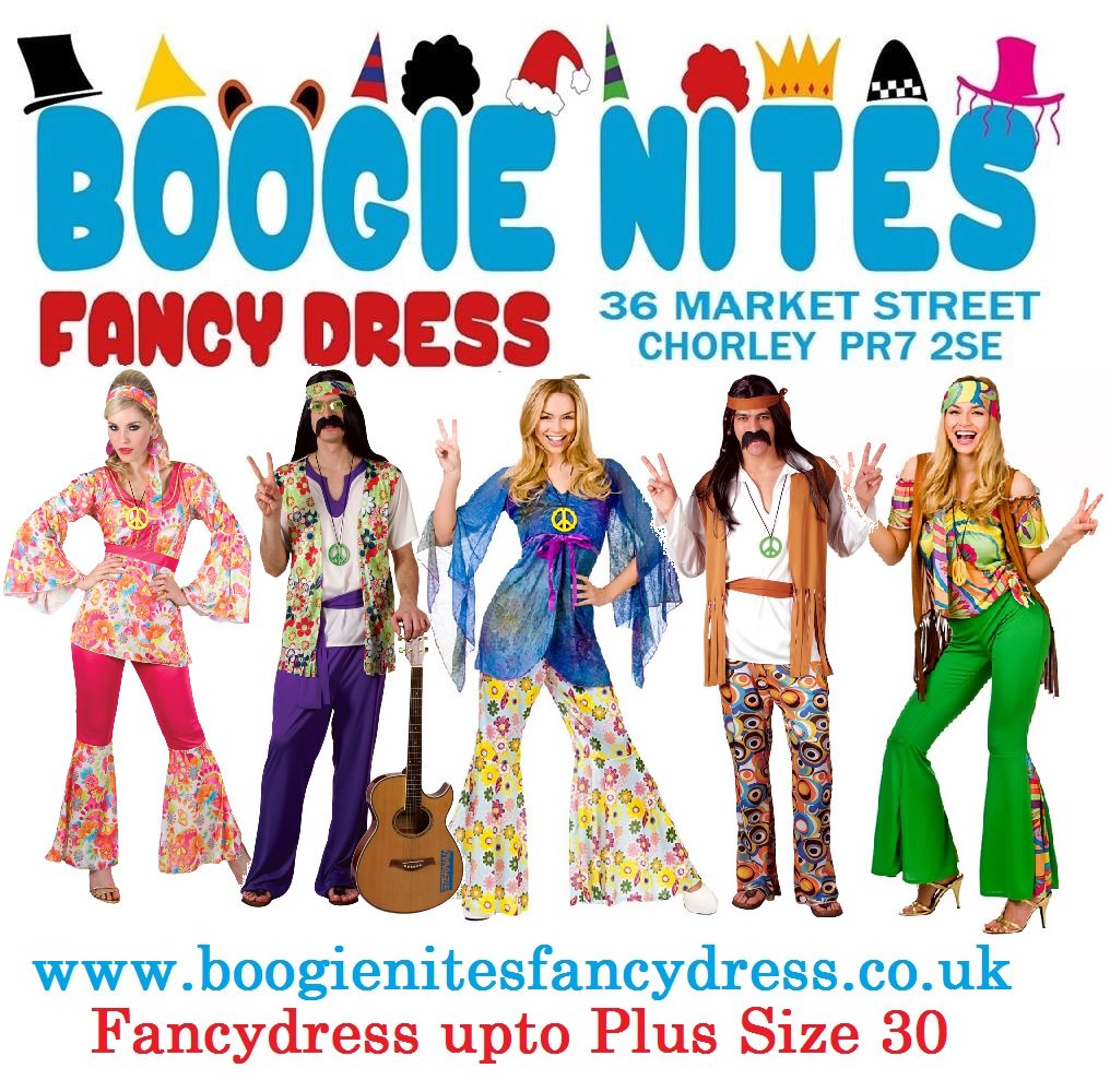 Market St #Chorley for all you #Fancydress needs, Ladies' Gents, Petite, Plus Sizes &amp; accessories #AdlingtonCarnival