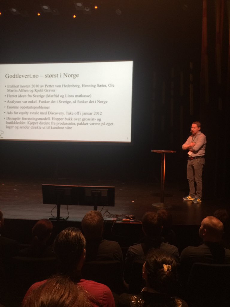janneckedh's tweet photo. Herlig ærlig presentasjon av Kjetil Graver om reisen til #godtlevert #netthandel https://t.co/DHu9GxUacd