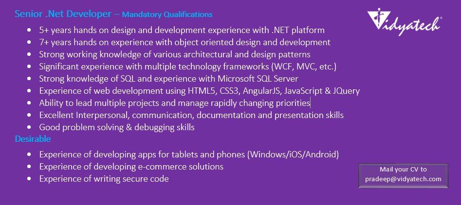 Vidyatech tweet media