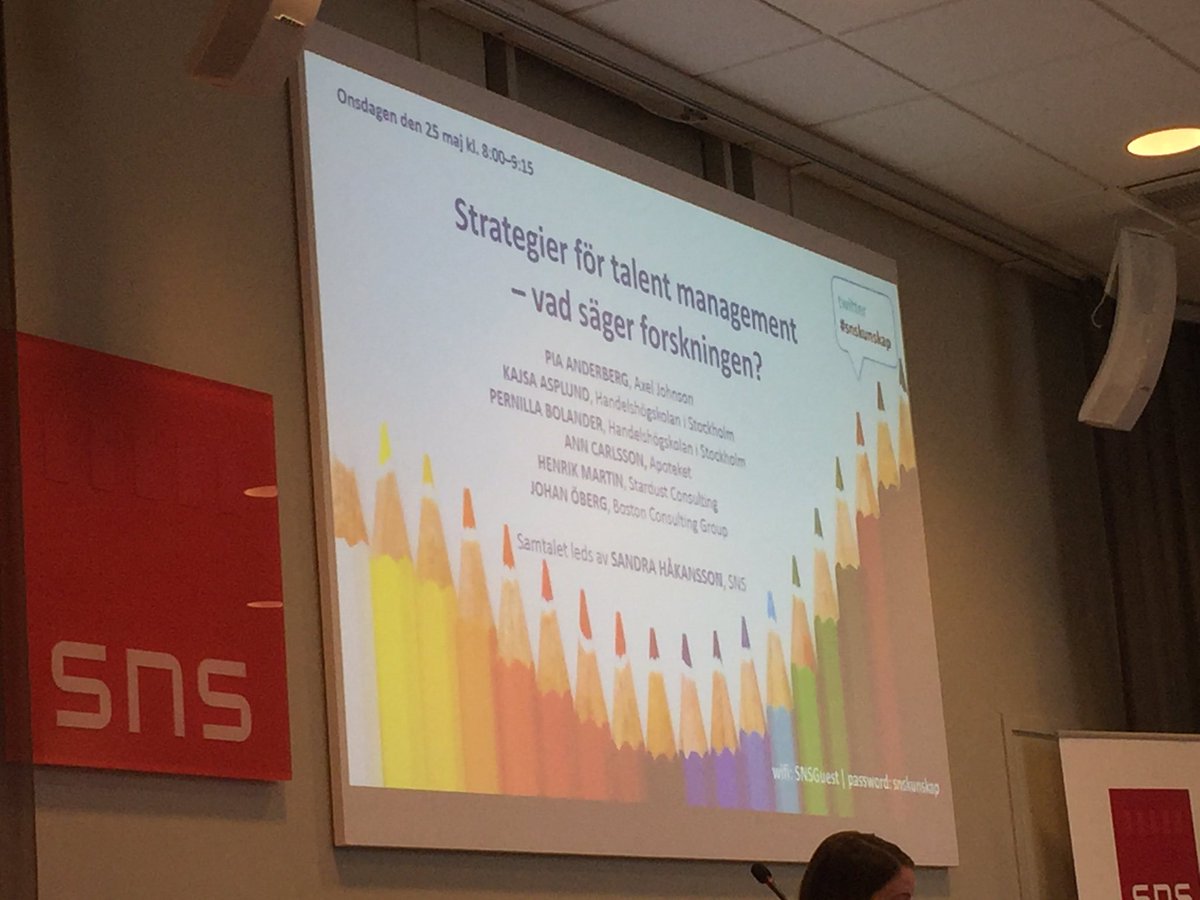 hammerhanborg's tweet photo. Talent Management blir allt hetare i takt med att kompetensbristen på arbetsmarknaden ökar. #sns https://t.co/JfyTnwo0yQ