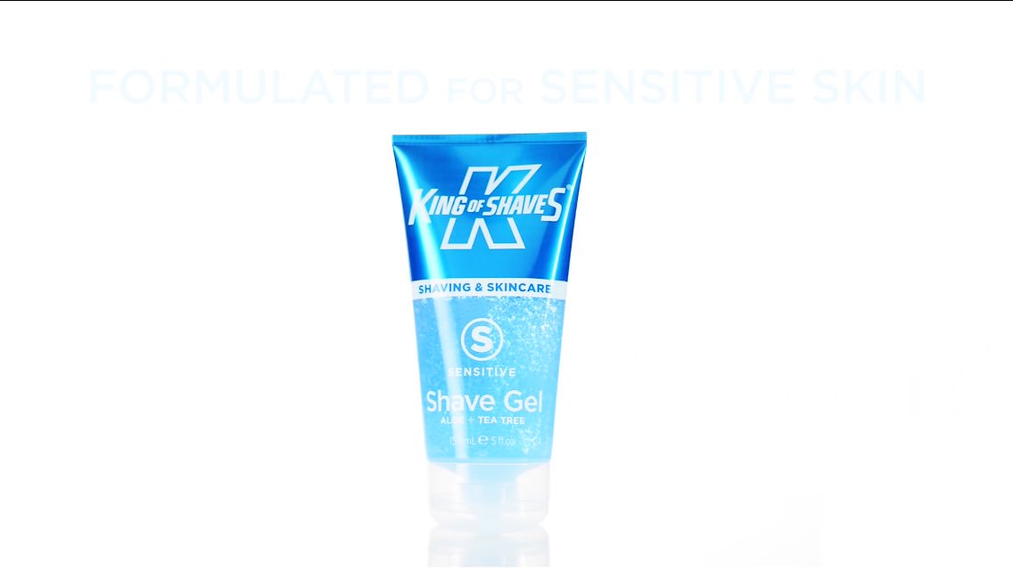KingofShaves's tweet photo. Bathroom hack #1. Our shave gel is also a fantastic face wash. Aloe rich = #facefriendly https://t.co/dLhtIt5Gvj https://t.co/DhfSWD9hBP