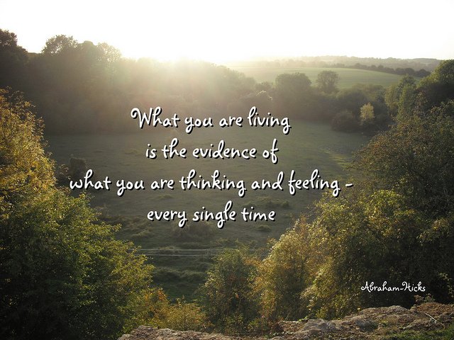 Barcode2d's tweet image. What you are #living is the #evidence of what you are #thinking and feeling, every single time.