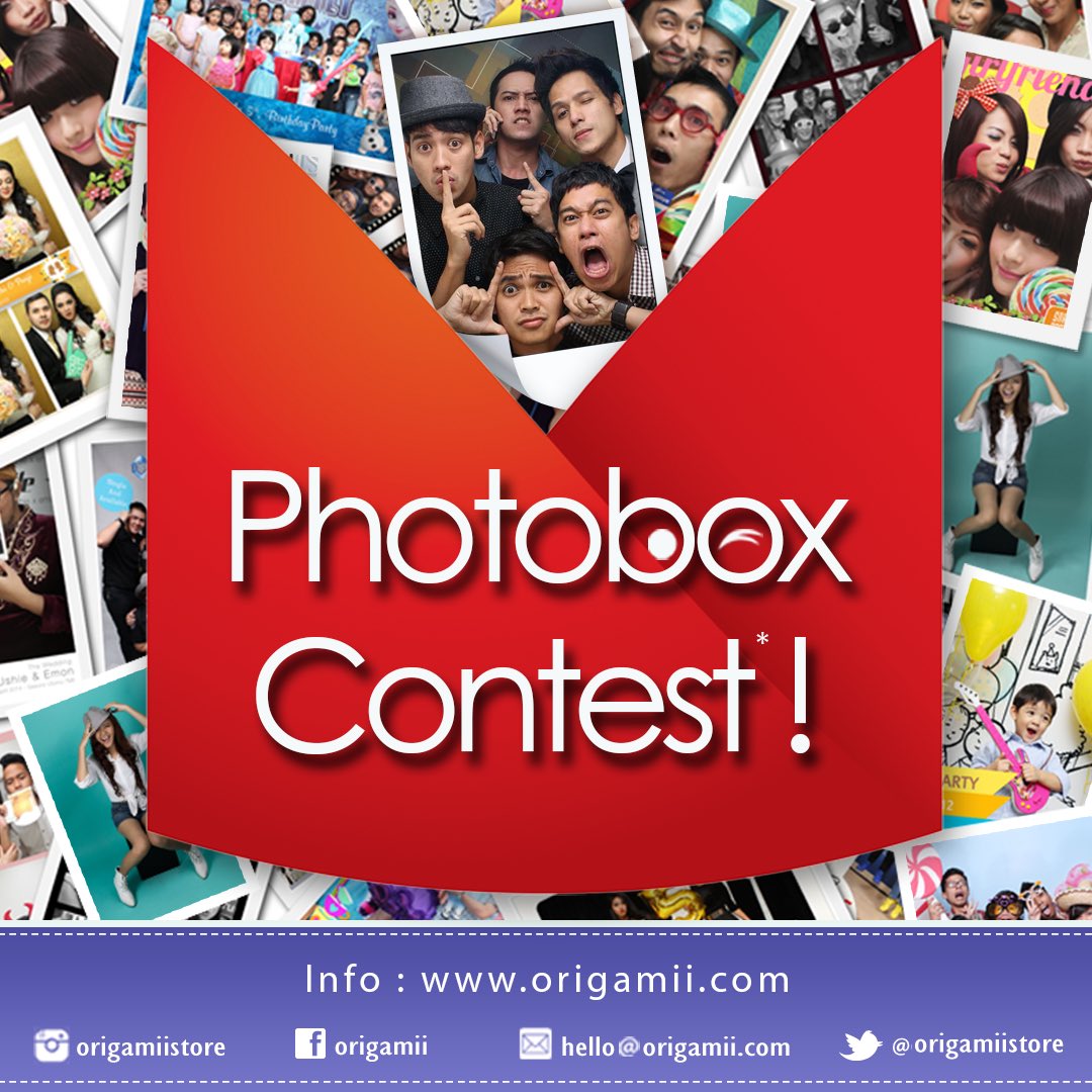 Ayo ikuti Photobox Contest sekarang, ajak teman2! 

Upload foto kamu,apapun jenisnya, dan GET FREE VOUCHER