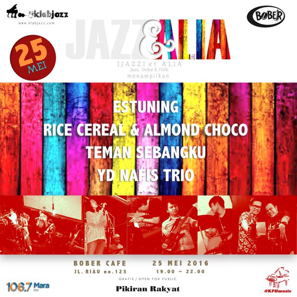 Tonite! et Alia#8 <a href="/BoberCafe/">24 Jam Bandung</a> Estuning RcCereal <a href="/ricerealmond/">RCAC</a> <a href="/teman_sebangku/">temansebangku</a>
@ydnafis by @klabjazztwit