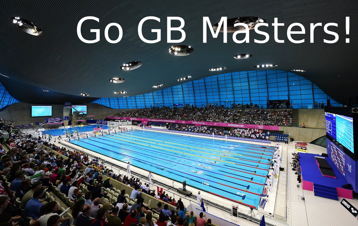 Swim_England's tweet photo. Good luck to all our #Masters swimmers competing at @Aquatics2016 #London2016 this week! #GoGBMasters https://t.co/1B6oXXKpZM