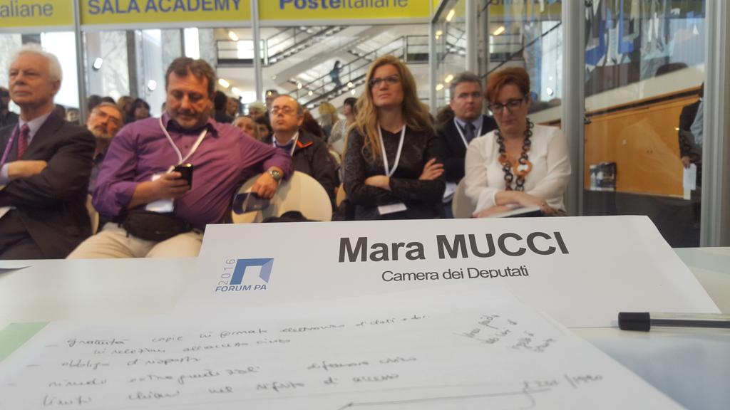 mara_mucci's tweet photo. Tra poco ci vediamo al #ForumPa per la presentazione del progetto #digitaleinComune. https://t.co/m22m6OEhhA
