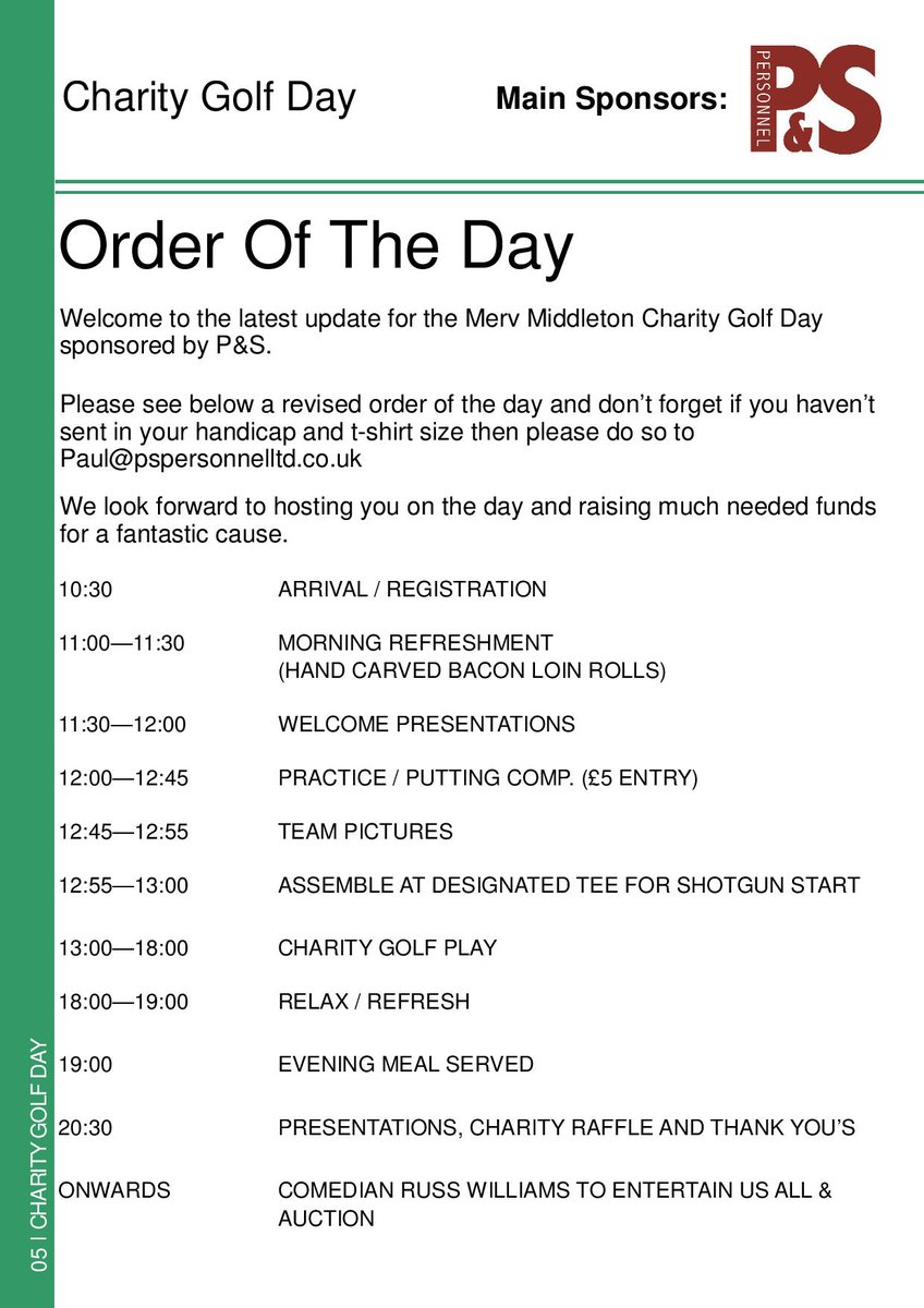Nelson's Journey (@nelsonsjourney) on Twitter photo Looking forward to the Merv Middleton Cup golf day by <a href="/PSPersonnel1/">P&S Personnel</a> on 23 Sept <a href="/SprowstonManor/">Sprowston Manor</a> - book your team now! Looking forward to the Merv Middleton Cup golf day by <a href="/PSPersonnel1/">P&S Personnel</a> on 23 Sept <a href="/SprowstonManor/">Sprowston Manor</a> - book your team now!