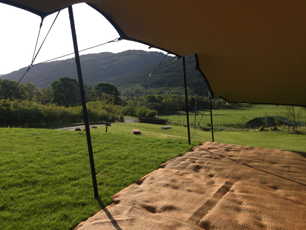 MhorHotel's tweet image. Tents going up its looking great got to love a stretch tent thanks Mark