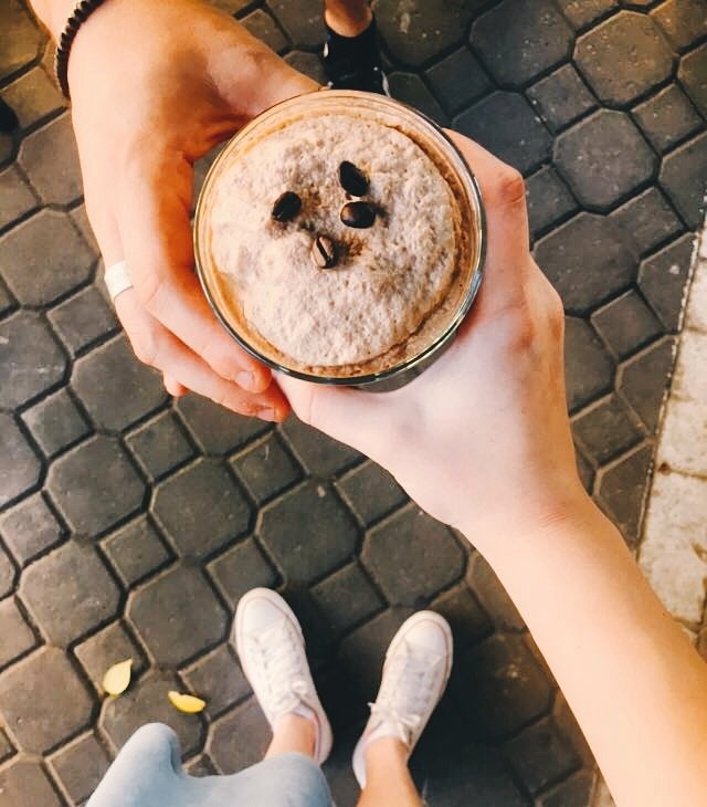 roast_cafe's tweet photo. Ever had one of our iced coffee's? It's never too cold for one of these. Try it, it's pure happiness! #ROASTFix https://t.co/yVSoF5ZO59