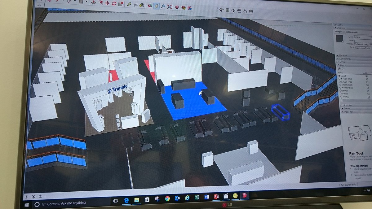 ryanb_korec's tweet photo. 5 minute walk with the TIMMS cart - quickly modeled in Trimble SketchUp @GEOBusinessShow @TrimbleNews  @KORECGroup https://t.co/vrPmYPBjZU