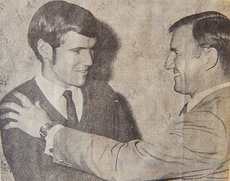 CollingwoodFC's tweet photo. "Quite simply he was the bravest man I’ve ever known," - https://t.co/aZVA0O7WRv A father-son combo like no other https://t.co/rEa2jVChtC