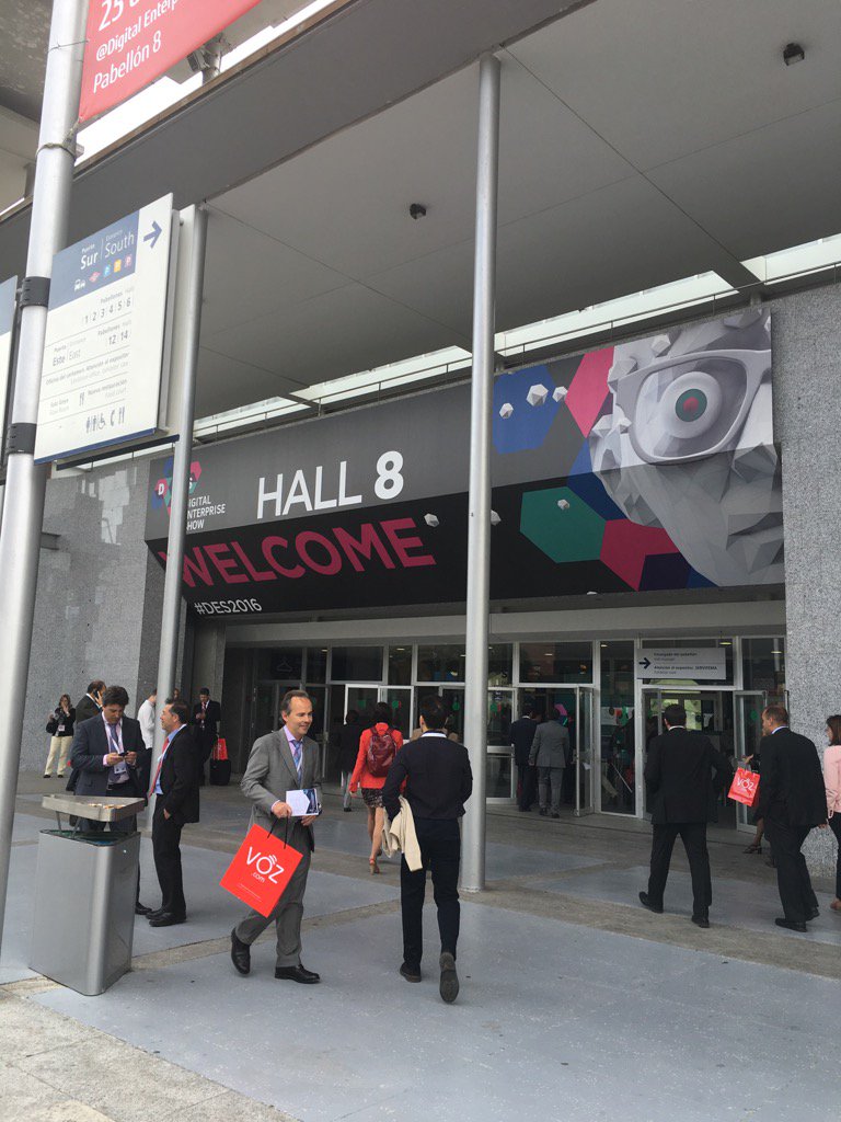 PerezgArancha's tweet photo. ¡Buenos días desde el @DES_show! @InnoveryES @IBMpartnerSpain #DES2016 https://t.co/WPJED3GsDP