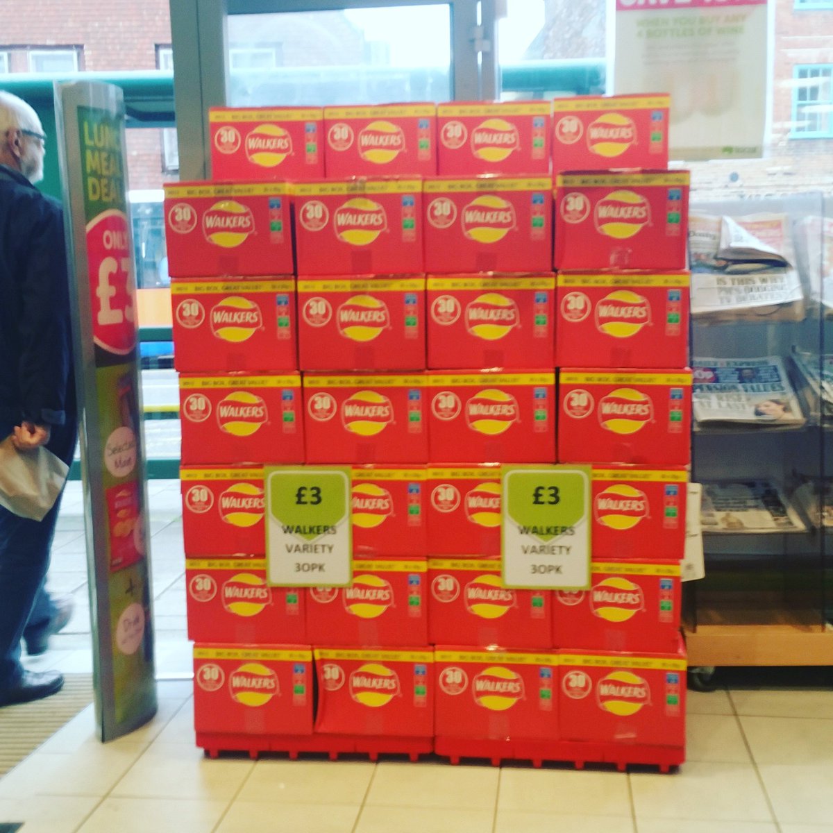 Walkers 30pk variety #mylocal #snacktime #feelingpeckish #bargains #whilestocklasts