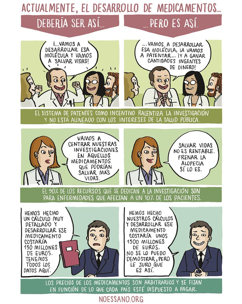 noessano_org's tweet photo. Laura Pacheco se une a nuestra campaña con esta viñeta donde denuncia los fallos del modelo actual. ¿Te sumas? https://t.co/fB9lWVPW91