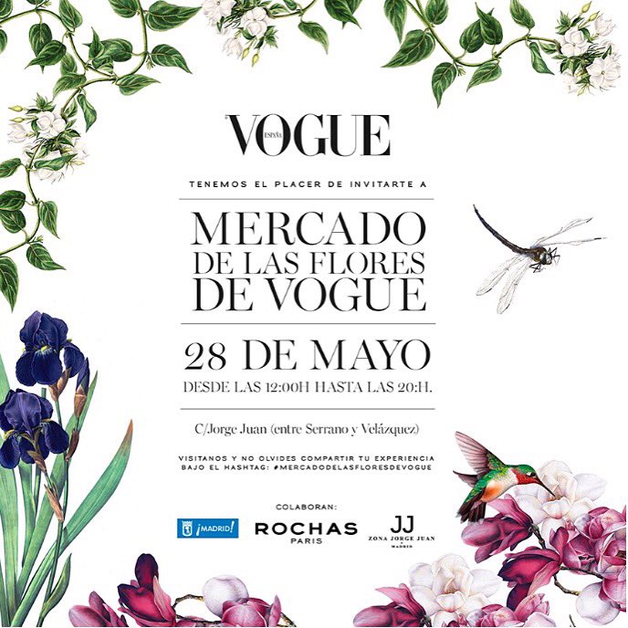 🌼🌸🌷¿Se os ocurre mejor plan para despedirnos del último sábado del mes de Mayo? 🌷🌸🌼
¡No te quedes sin mesa!