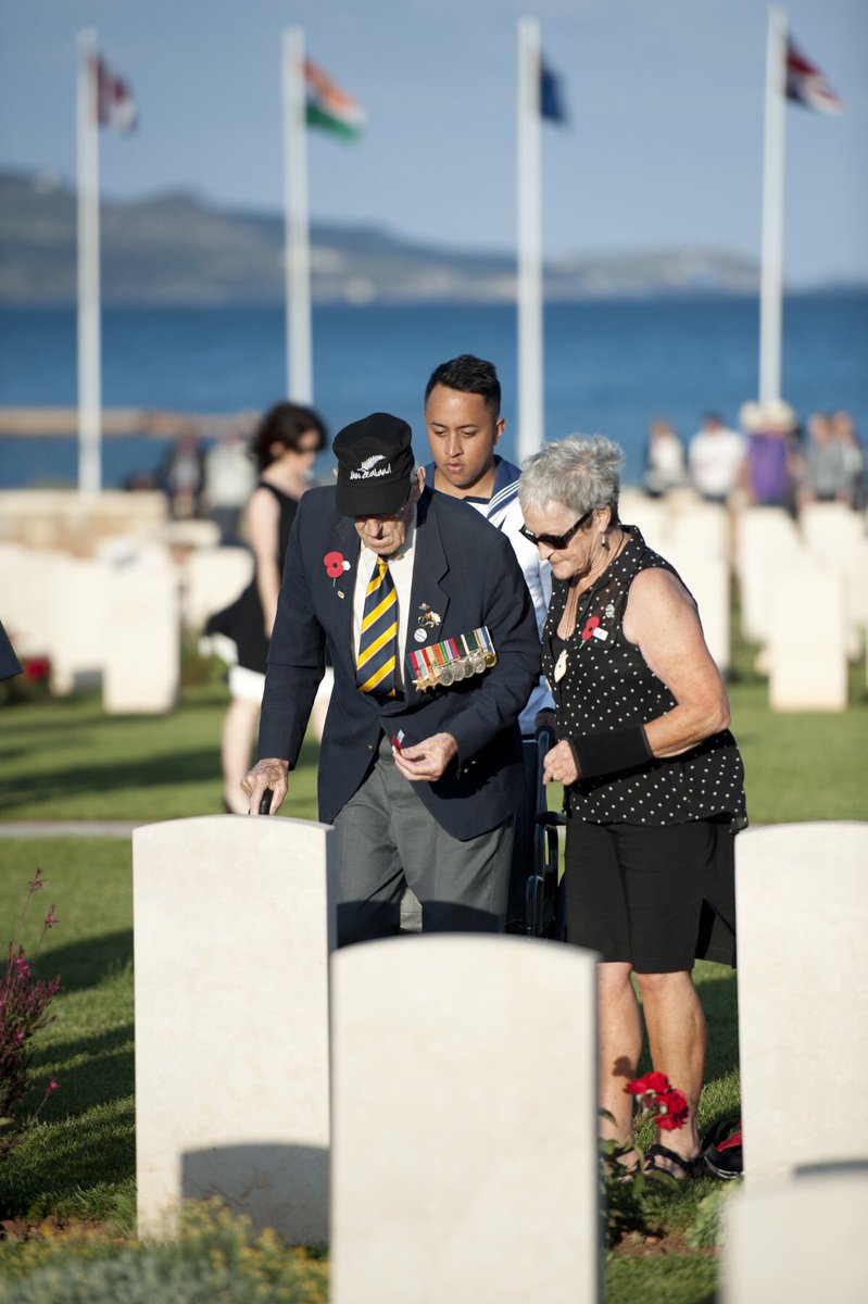 NZDefenceForce's tweet photo. Moments with our amazing New Zealand veterans of Battle of Crete 1941 Thank you for your service gentlemen #Crete75 https://t.co/cthb5fXvAl