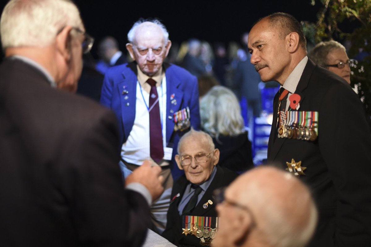 NZDefenceForce's tweet photo. Moments with our amazing New Zealand veterans of Battle of Crete 1941 Thank you for your service gentlemen #Crete75 https://t.co/cthb5fXvAl