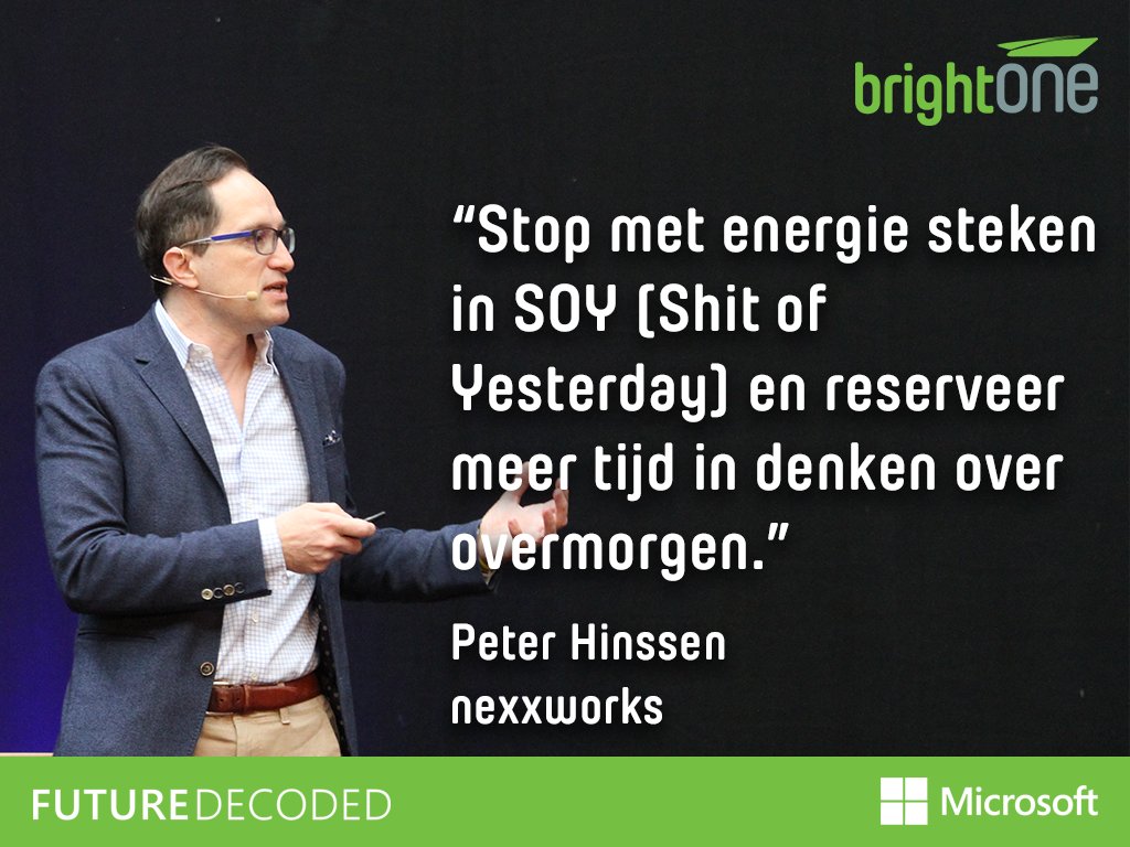 brightOneTweets's tweet photo. SOY (Shit of Yesterday) #futuredecoded https://t.co/yN2ZgTzPFI