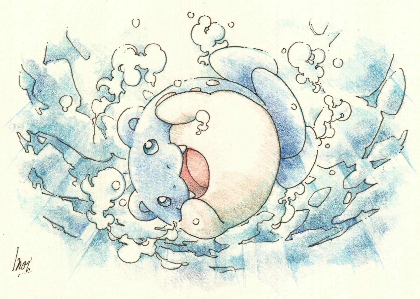 Inori 在 Twitter 上 今日のポケモン図鑑 ｎｏ ３７９ タマザラシの まるくなる T Co Kgjeqwqbvq Twitter